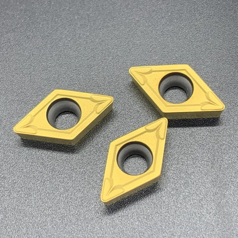 DCMT11T304/08 VP15TF/US735/UE6020 Carbide Chèn Nội Bộ Dụng Cụ Xoay Kim Loại Dụng Cụ Xoay CNC Phần Công Cụ Carbide biến Lắp