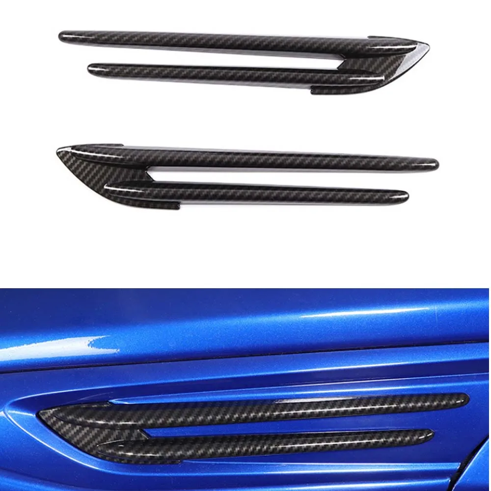 

For Subaru BRZ 2017-2020 Exterior ABS Car Side Fender Decoration Trim Styling Auto Accessory 2pcs/set