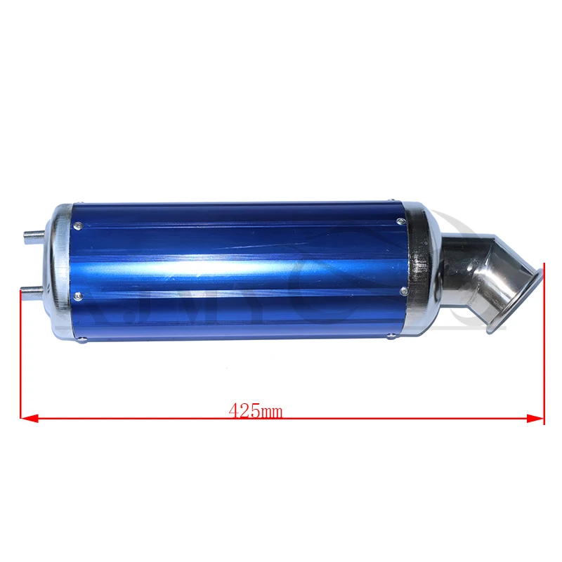 50-250CC Universal Two stroke Scooter Dirt Motorcycle Racing Exhaust Muffler Silence Silencer 2 Stroke Moto Exhaust Pipe Muffler