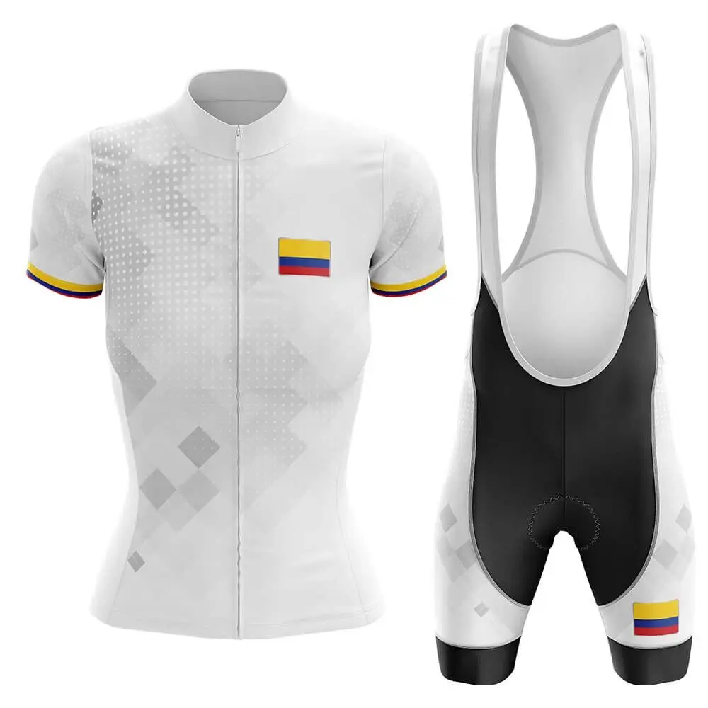 2020 Team Colombia Cycling Jersey Set Women\'s Cycling Clothing Road Bike shirts Suit Bicycle Bib Shorts MTB Wear Maillot Culotte