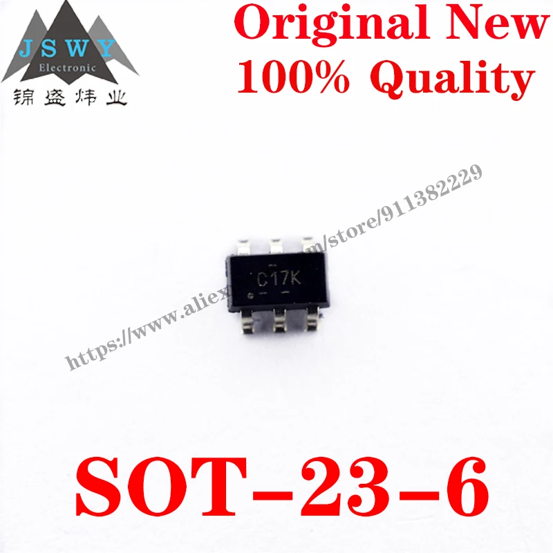 10~100 PCS SN74LVC2G17DBVR SOT23-6 C17K Semiconductor Buffer and Line Driver IC Chip with for module arduino Free Shipping 74LVC