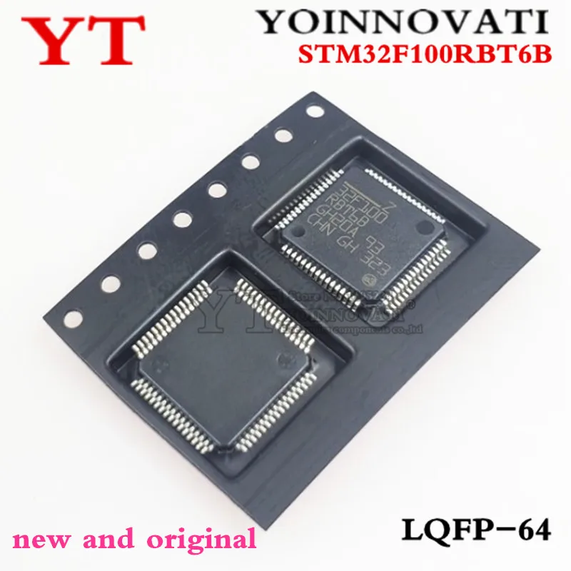 

5pcs STM32F100RBT6B STM32F100RBT6 32F100 RBT6B LQFP-64 new and original