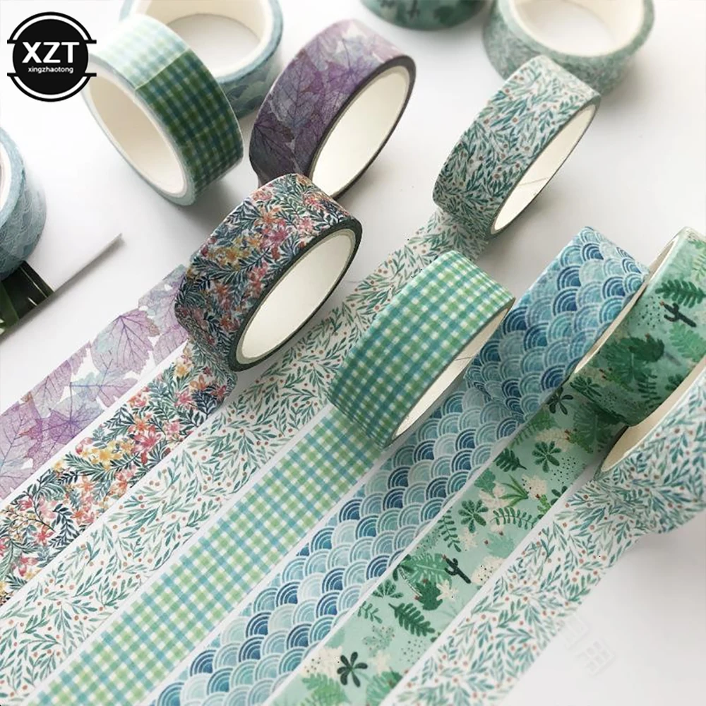 Washi Tape ตกแต่งน่ารักกาวเทป DIY กระดาษกาวสำหรับสติกเกอร์ Scrapbooking โรงเรียนเครื่องเขียนเทป