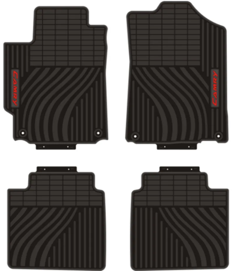

Car Floor Mats for 2006-2019 Year Toyota Prius Corrola RAV4 Camry Custom Carpets Waterproof Front and Rear Seat Full Set Rubber