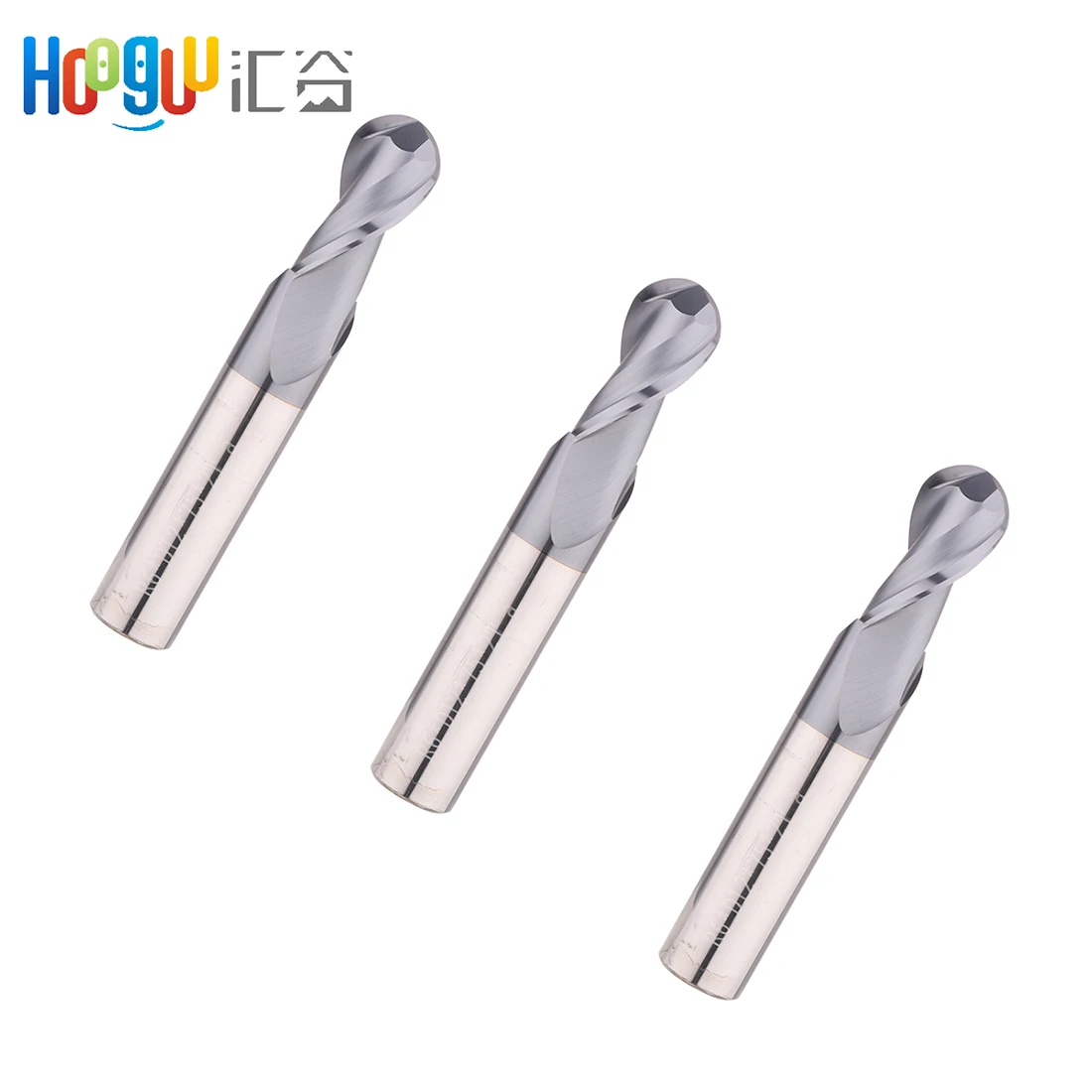

HRC50 2 Flutes Ball Nose Tungsten Steel Ball Cutter Carbide Coating End Mill For CNC Lathe Machine With 100mm