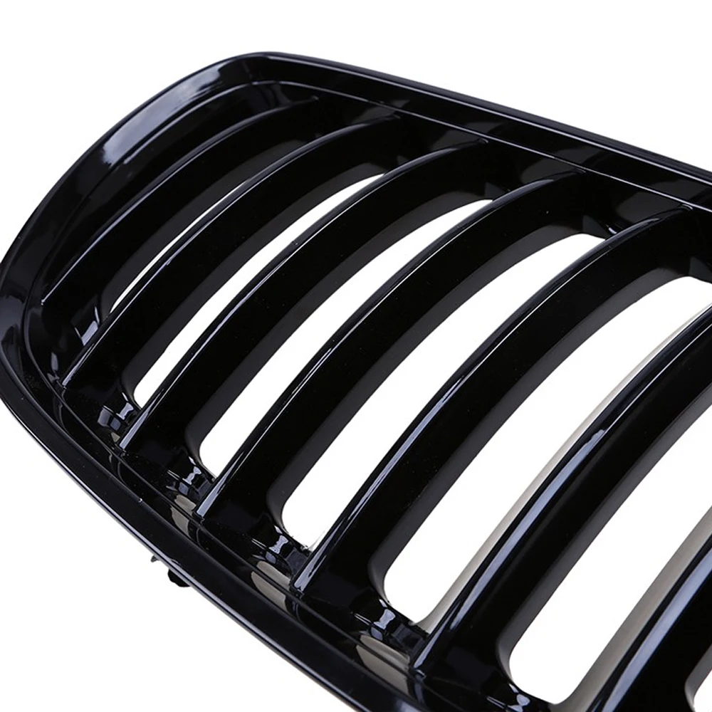 Front Gloss black kidney sport grilles Hood grill for BMW E53 X5 LCI 2004 2005 2006 Car Styling