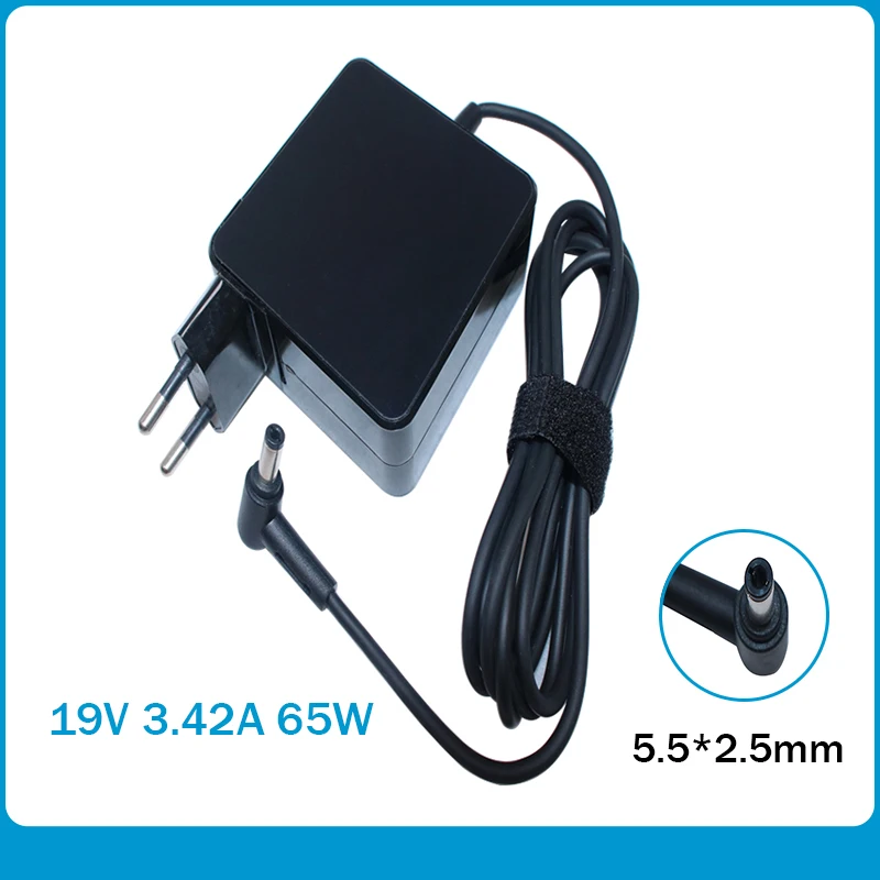 19V 3.42A Laptop Adapter Battery Charger  for Asus X455L X550V X550L X550C A450C X450V Y481C Y581L W519L ADP-65AW Power Supply