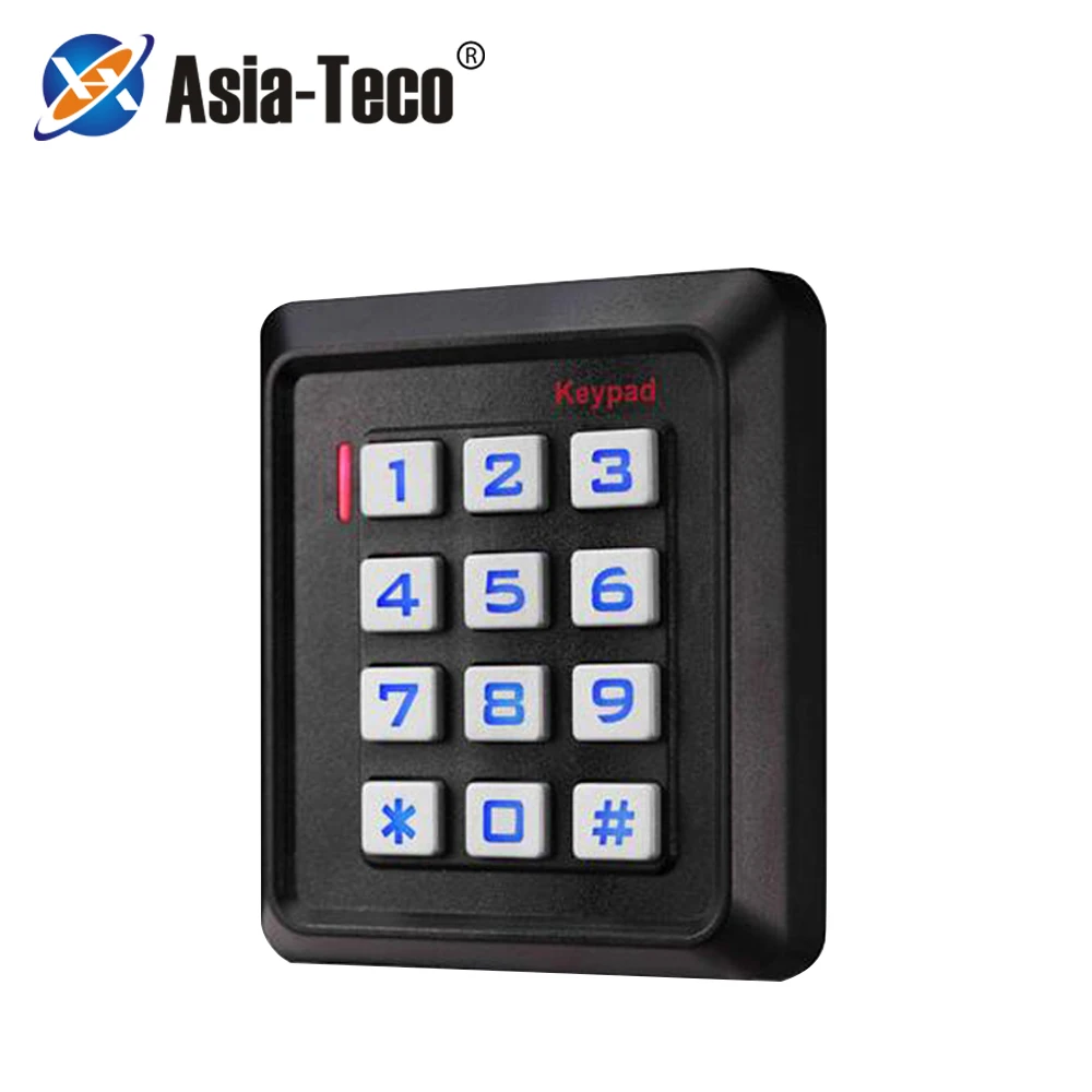 

125KHZ RFID Digital backlit Keypad Access Control System Device Machine 13.56MHZ Card Reader Door Lock System 2000 users IP65