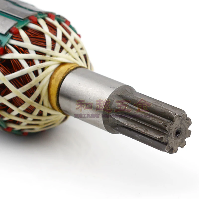 Âncora do rotor da armadura Substitua por Bosch, Rotor elétrico da picareta, Hammerrotor da demolição, AC220-240V, GSH16-30, 16-28, 16 Kg