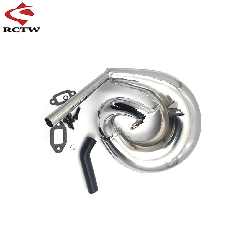 Rc Car Gasoline Engine Vortex Exhaust Pipe Kit (various General Power) for 1/5 LOSI 5IVE-T ROFUN ROVAN LT KMX2 TRUCK  TOYS PARTS