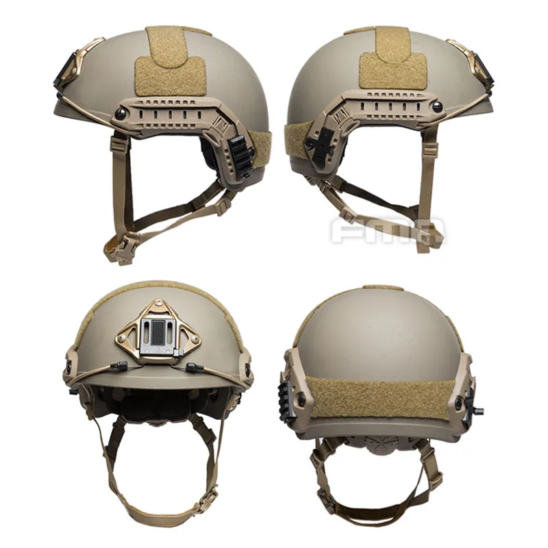 TB-FMA Tactical Fast Ballistic Helmet, Thick and Heavy Ver Riding Protective Helmet, M, L, L, XL