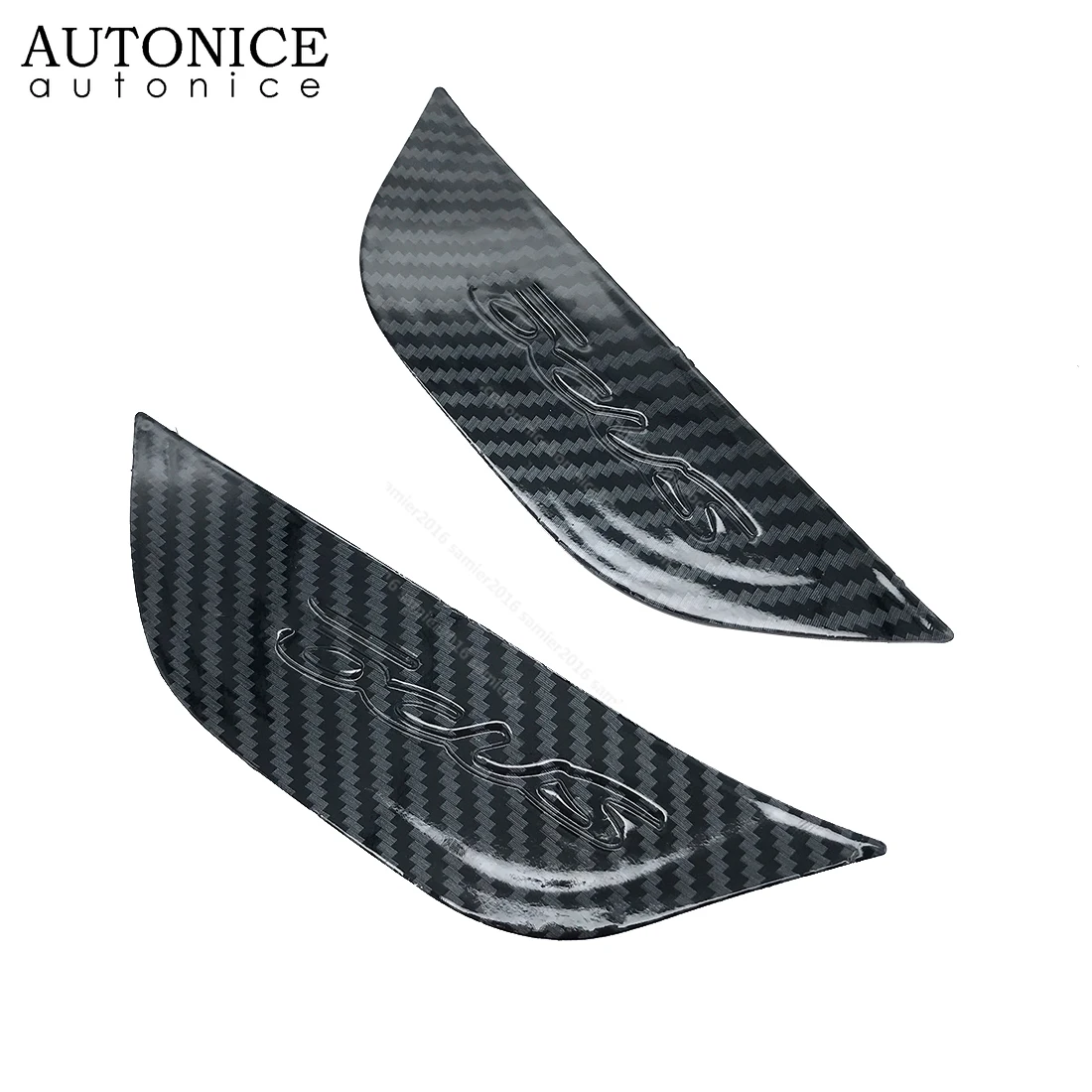 Carbon Fiber Color Interior Front Door Armrest Storage Box Trim Fit for Ford Focus MK3 2012 2013 2014 2015 2016 2017 2018 RS ST