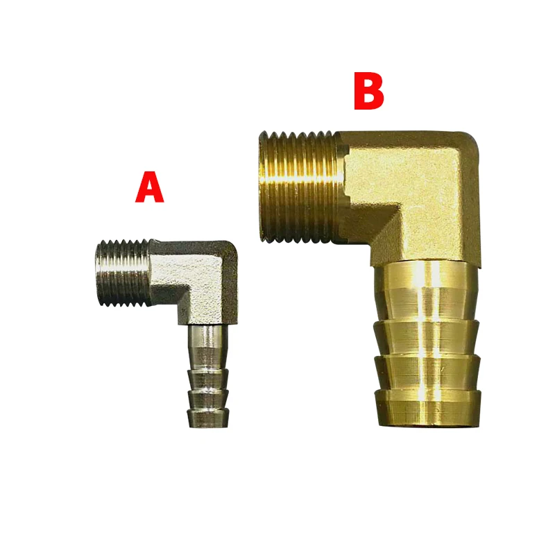 

Pagoda connector 6 8 10 12 14mm hose barb connector, hose tail thread 1/8 1/4 3/8 1/2 inch thread (PT)brass water pipe fittings