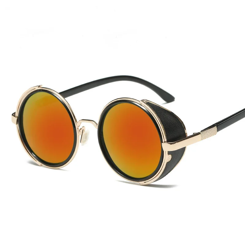 Anime HELLSING Alucard Cosplay Glasses Vampire Hunter Orange Sunglasses Men Women Punk Glasses HELLSING Cosplay Prop