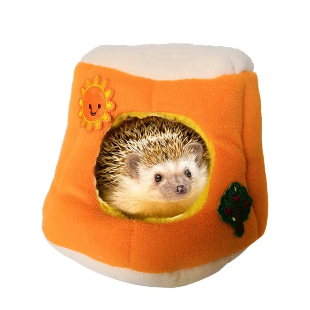 

Pet Hamster Parrot Hedgehog Warm Nest Hanging Hammock Pet Bed Cotton Plush Cages Pets Accessories