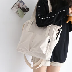 New Big Capacity Design Oxford  Women Shoulder Bag Fashionable Girls College Book Daily Shopping Crossbody Satchels Wholesale