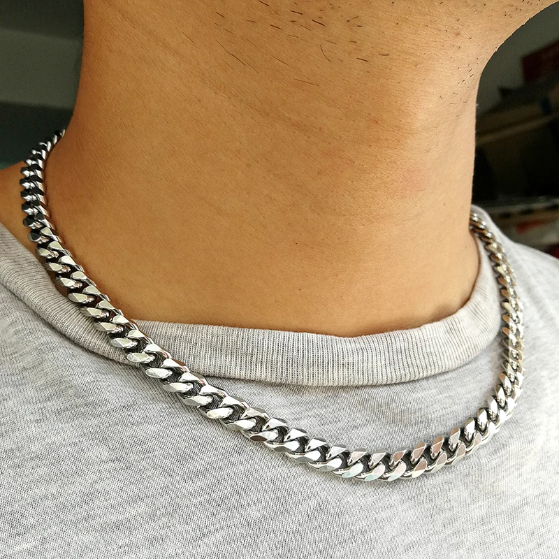 10 Meter Edelstahl-Kubaner-Gliederkette für Männer und Frauen, Großpackung Curb-Kette, Gold PVD-Rolle für Halsketten, Armbänder und Schmuckherstellung – Detail 11