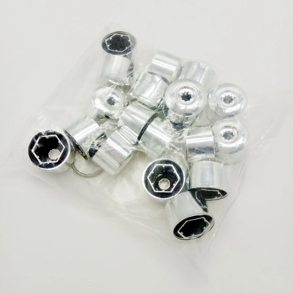 20pcs Car Wheel Bolt Caps Tyre Screws Cover For Volkswagen VW POLO Tiguan Passat B5 B6 B7 Golf 4 5 6 7 MK6 Jetta MK5 Bora Touran