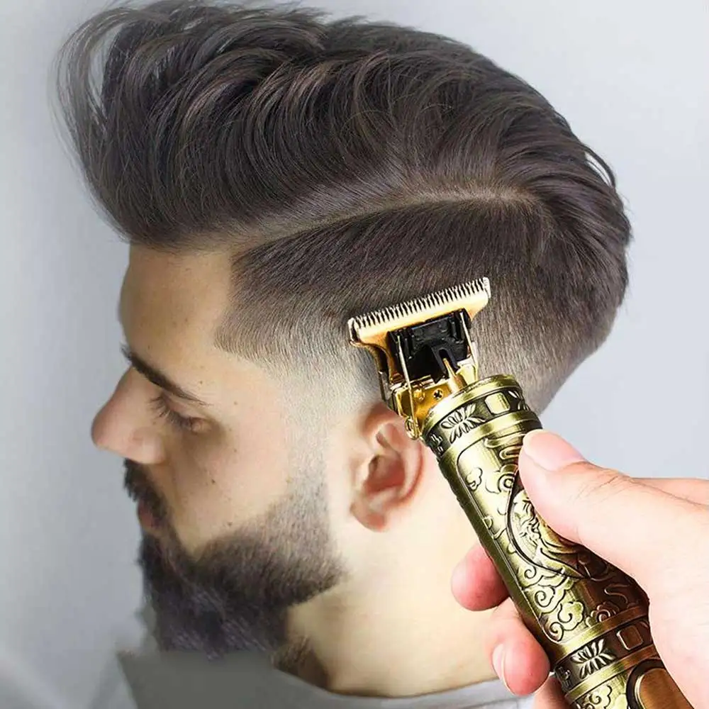 Kẹp Maquina De Cortar Cabello Tóc Máy Cắt Cỏ Tông Đơ Cắt Cho Nam Râu Điện Cắt Tóc Máy Kiểu Tóc Cắt Professiona