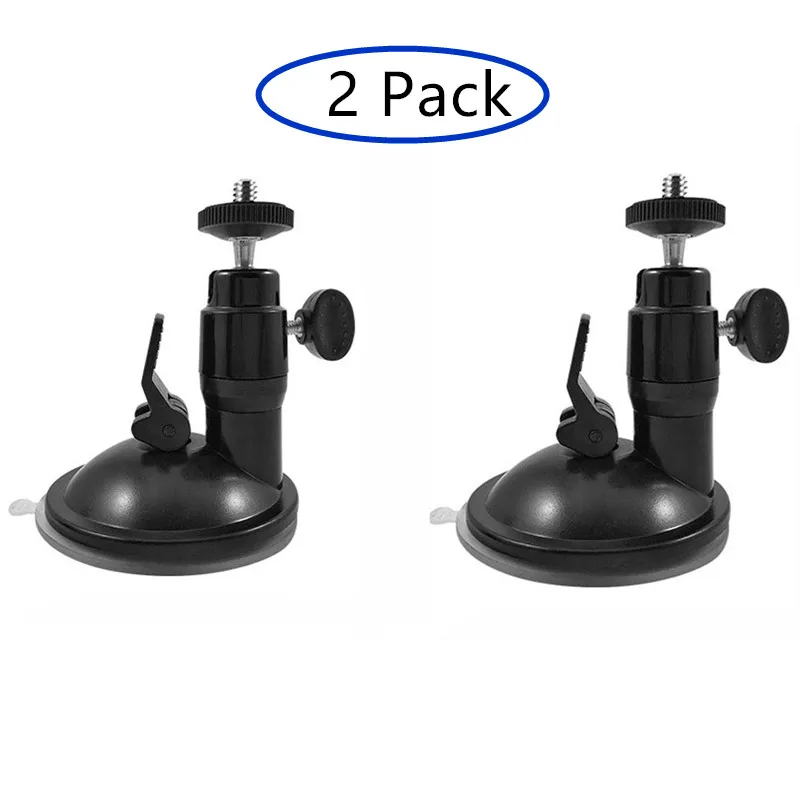 

2 Pack Black Smart Security Suction Cup Wall Mount - Indoor/Outdoor Suction Cup Mount for Arlo, Arlo Pro, Arlo Pro 2,Arlo Ultra