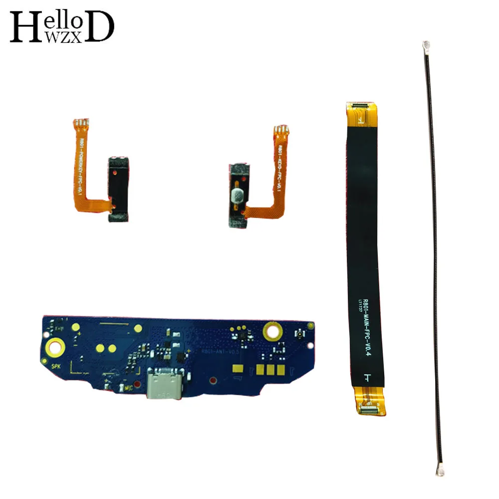 For Sigma x-treme PQ39 Charger Port Dock Charging Connector Board Data Signal Flex Cable Camera Power FPC Replacement