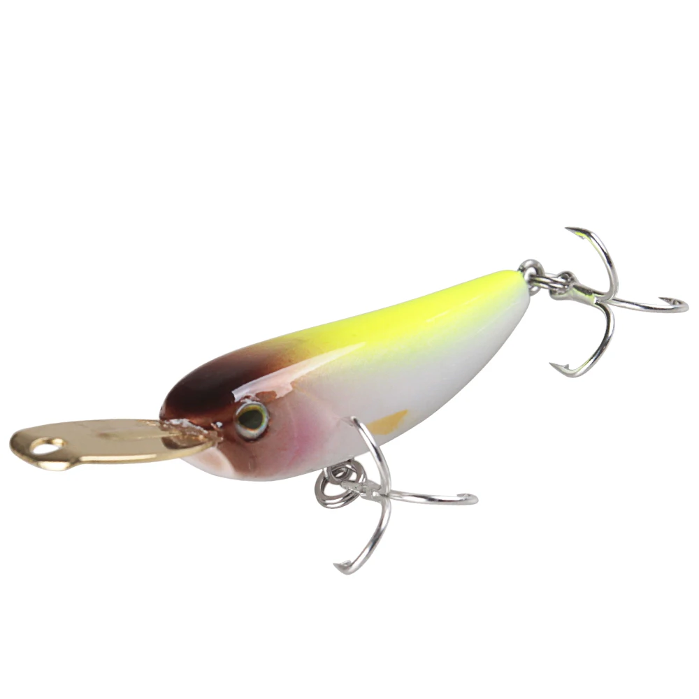 BASSKING Sinking Minnow Bait 40mm 5.5g Hard Fishing Lure Isca Artificial Para Pesca Swimbait Peche Fishing Wobblers Bass Leurre