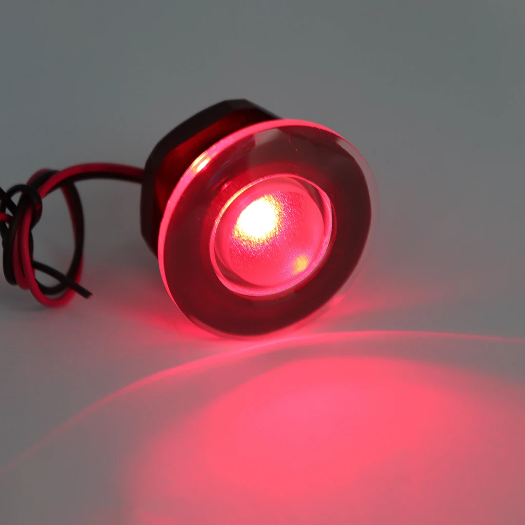 Lâmpadas de led para escada 12v, deck à prova d\'água para barco e iate