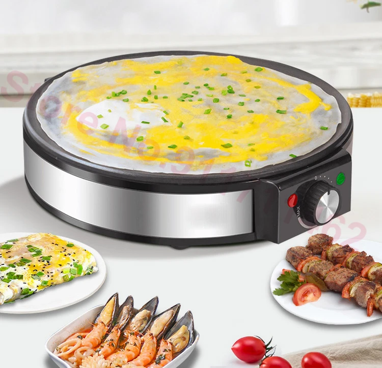 Nonstick Electric Pancakes Maker Griddle Crepe Making Pan Frying Steak Cooker Roaster Kitchen Appliances