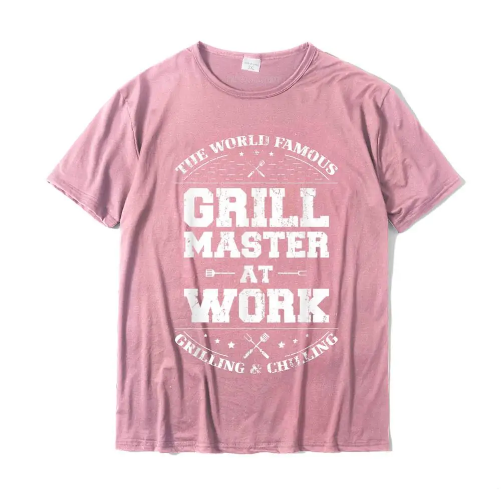 Funny Grill Master BBQ Chef Smoked Meat Lover Barbecue T-Shirt Student New Design Crazy Tops & Tees Cotton Top T-Shirts Casual