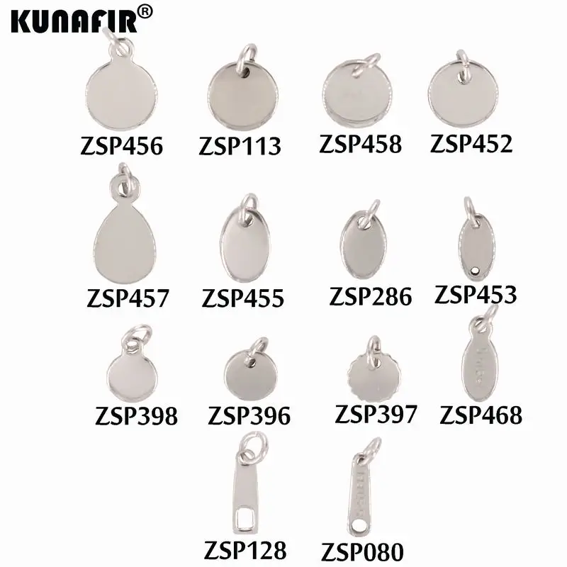 With jump ring ordinary polishing steel color stainless steel tag with Laser engraving logo tail chain label jewelry accessories