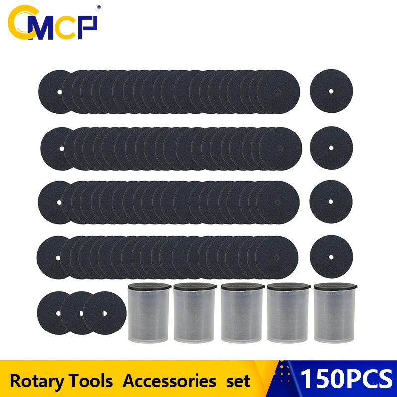 CMCP Resin Cut Off Wheel 125pcs 25mm Metal Cutting Disc Circular Saw Blade Metal Cutting Tool Rotary Tool Accessories