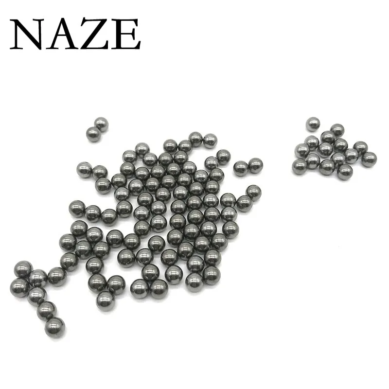 NAZE 100Pcs 5.25mm-5.99mm GCR15 100Cr6 Solid Ball High Precision  Bearing Ball Suitable for Linear Guide Ball Screw Ball Bearing