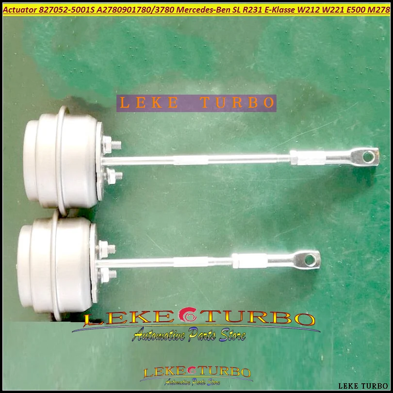 ww 2 pcs 827052 827052-5001S Turbo Actuator A2780901780 A2780903780 For Mercedes Benz SL R231 E-Klasse W212 W221 E500 M278DE46AL