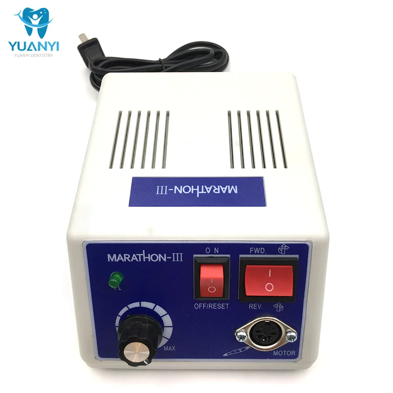 Dental Micro Motor 35000 RPM E Type Polishing Micro Motor Handpiece Micromotor Polisher N3 Polishing Unit for Dental Lab