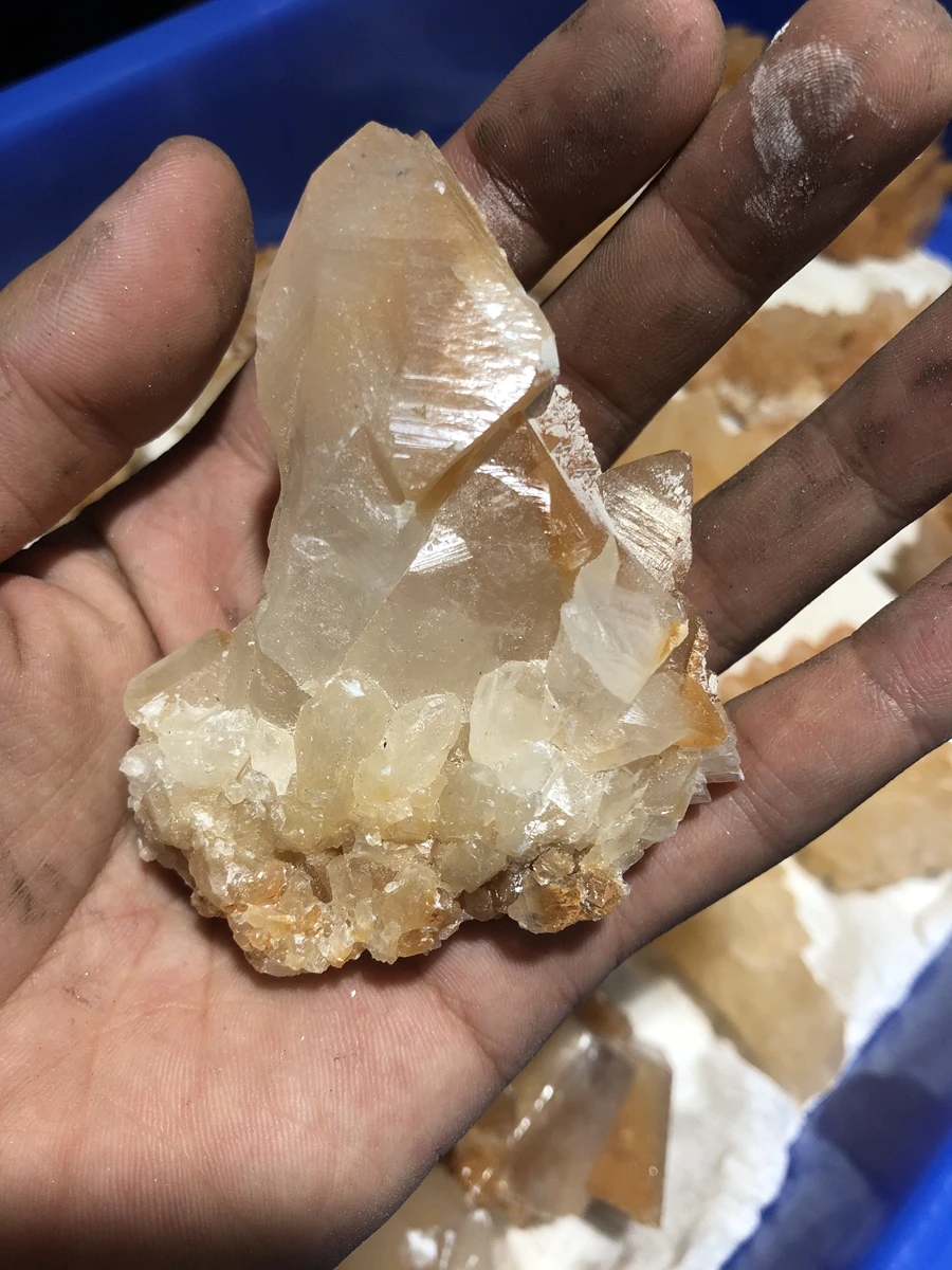 

Natural Yellow Calcite Quartz Cluster Wholesale 1pc Raw Healing Mineral Specimen 50mm+ for Energy Healing & Collectibles