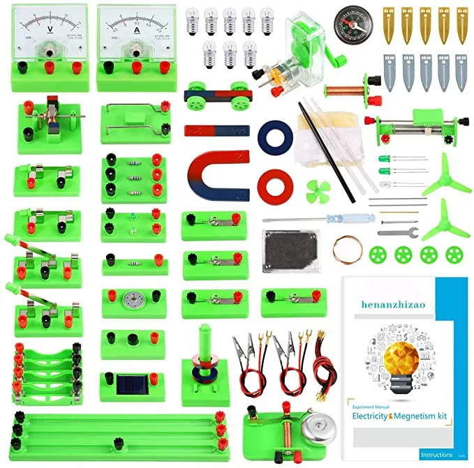 Physics Electric Circuit Learning Starter Kit Science Lab Basic Electricity Magnetism Experiment Education Kits