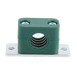 2 Stuks 6/8/10/15/20/25/30Mm Diameter Pijp Geschroefde Plastic Clips Pijpklem Buis Bevestiger Assortiment Kit