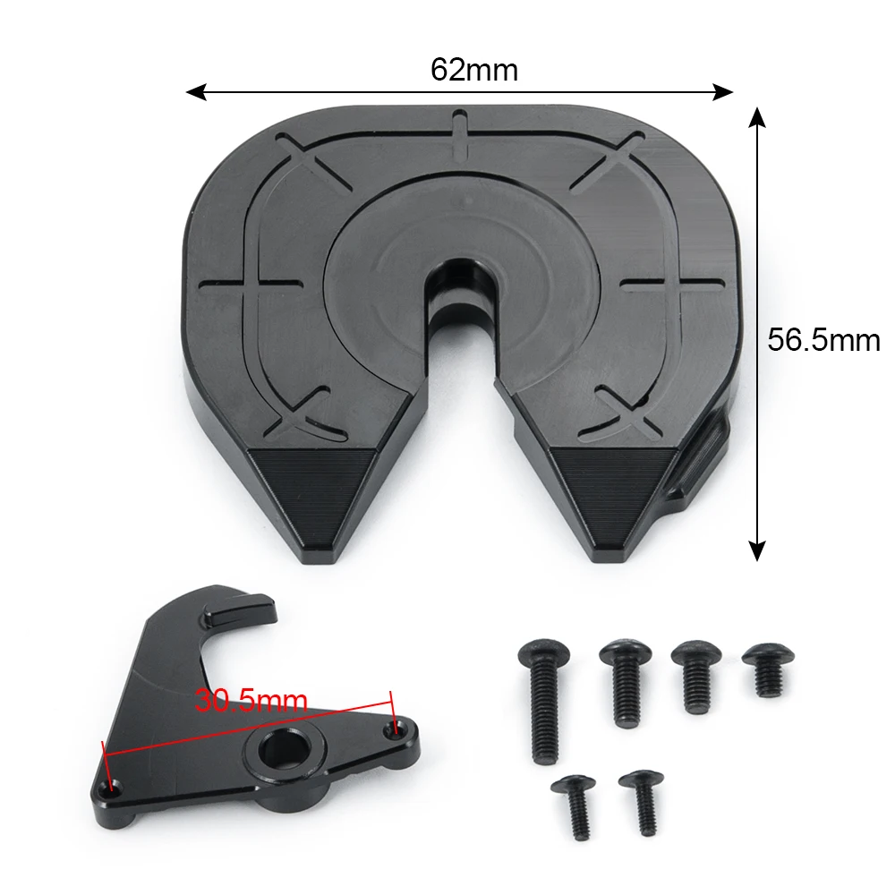 TRINOOD RC Car Metal Coupler Grinding Discs Decoupling Disc Plate for 1/14 Tamiya Drag Head Tractor Truck Upgrade Parts