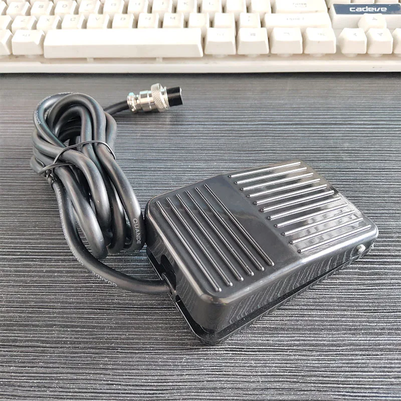 Interruptor de pie para máquina de llenado de líquidos, Pedal de pie, accesorios para máquina de llenado eléctrico, Pedal de punto de TFS-01