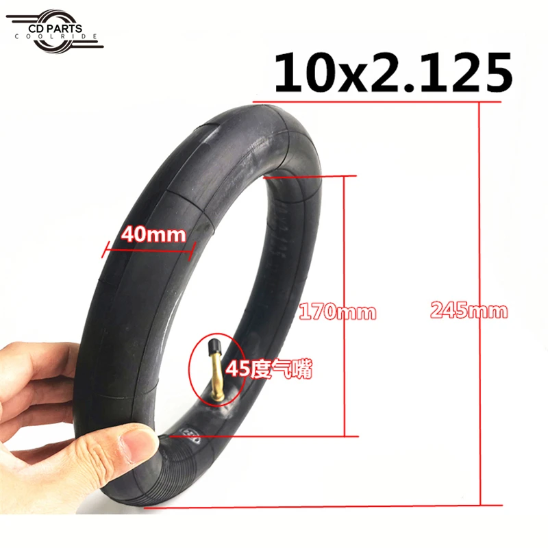 Coolride 10x2.125 Inner Tube and Outer  Universal Hollow Solid Tire 10 Inch Balance Car Electric Scooter  Honeycomb