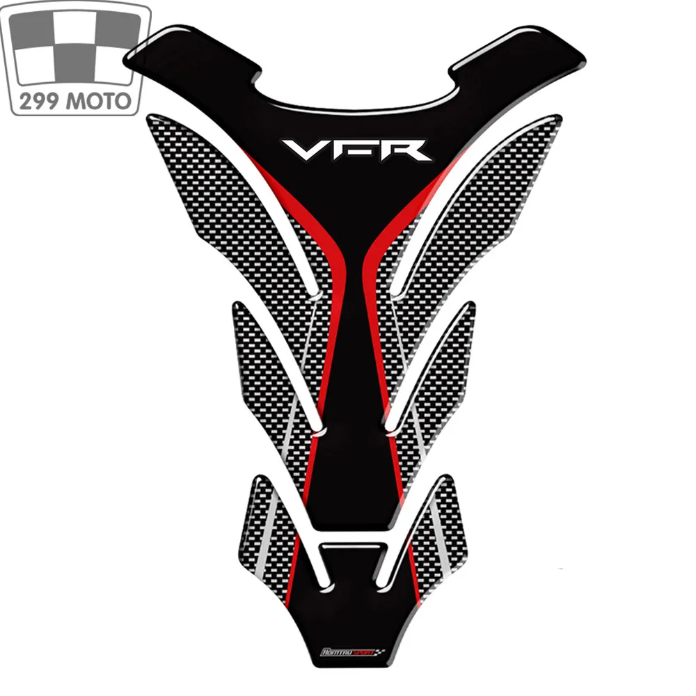 3D motorcycle tank pad protector stickers decals for Honda VFR 800 800F 800X 1200 1200F 1200X 400 tank