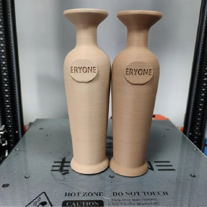 Eryone-filamento PLA de madera, carrete de alta calidad, Color claro (1KG/2,2 lbs)-1,75mm para impresora 3D FDM, 1kg, envío rápido