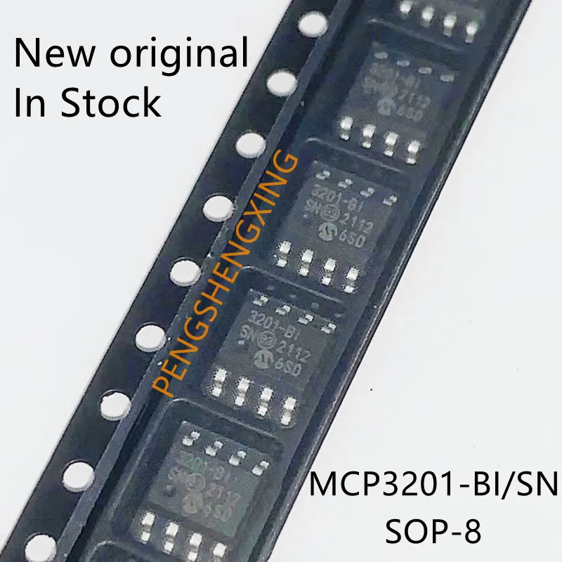 10PCS/LOT  MCP3201-CI/SN MCP3201-BI/SN  SOP8   New original spot hot sale