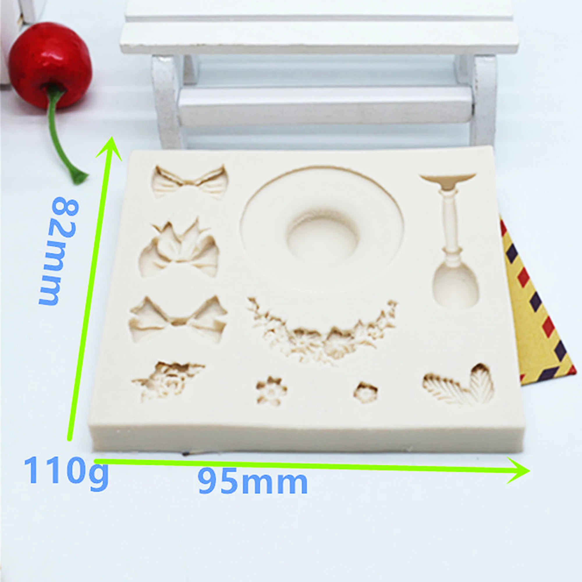 Hat Silicone Cake Mold For Baking Accessories Cake Decorating Tools Art Resin Molds Bowknot Flowers Kitchen Baking Tools FM056