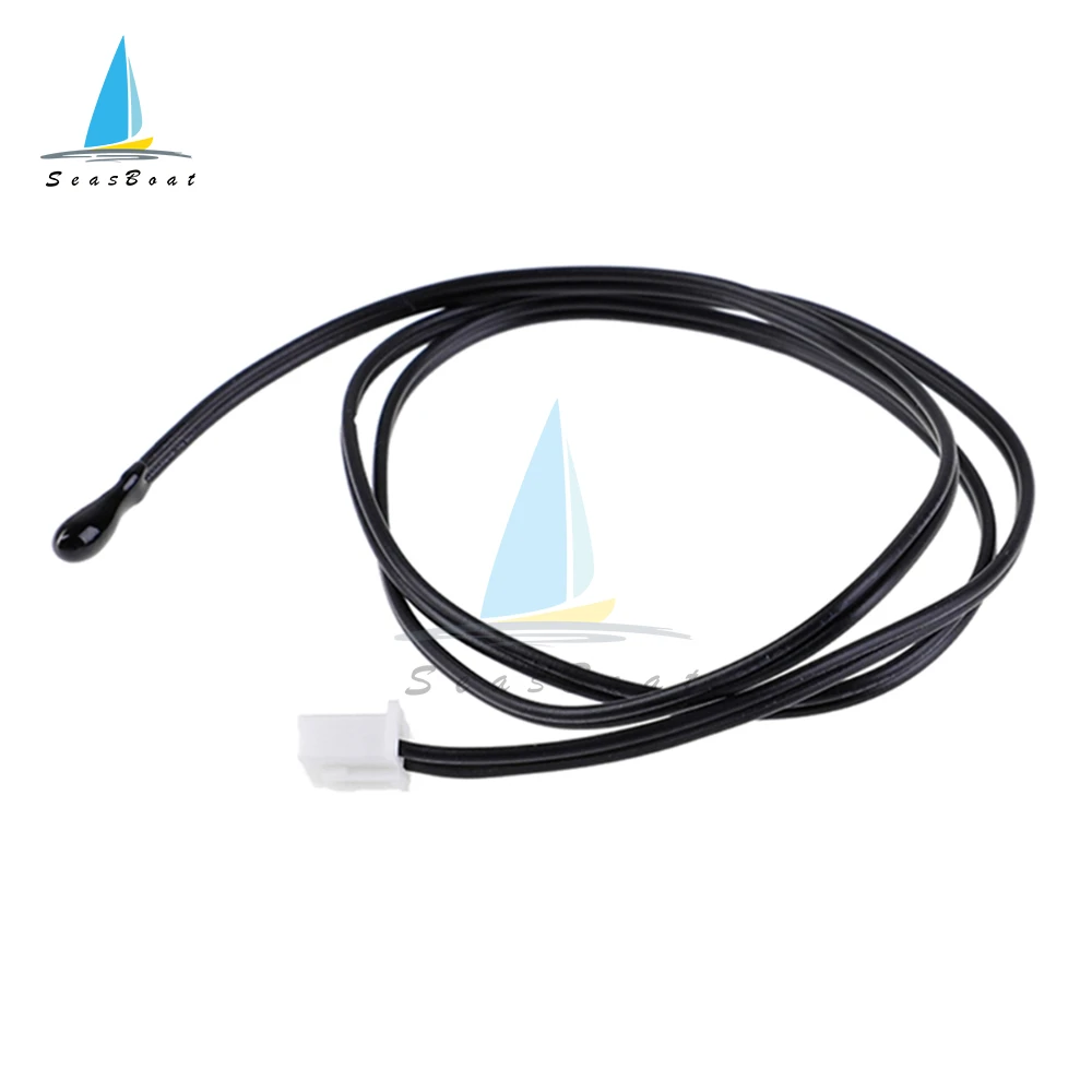 1M Waterproof Temperature Thermal Thermistor NTC 5K 10K 15K 20K 25K 50K 100K Probe Sensor Wire for Temperature Controller