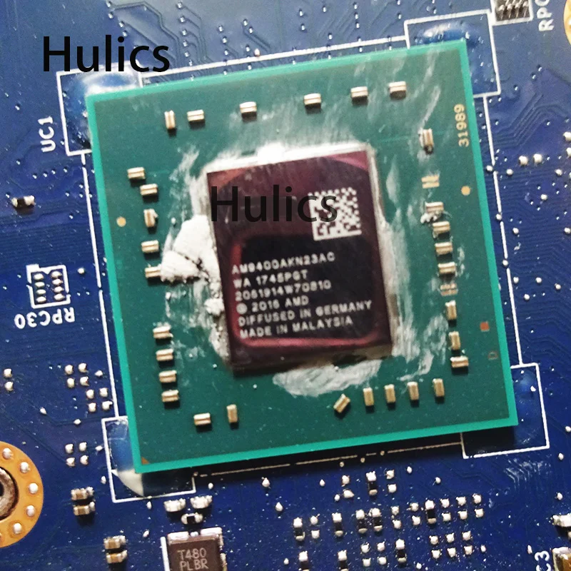 Hulics Verwendet LA-D804P CN-0KF2J6 0KF2J6 KF2J6 FÜR DELL INSPIRON 5565 Laptop Motherboard BAL23 REV:1.0(A00) a9-9400 Wichtigsten Bord