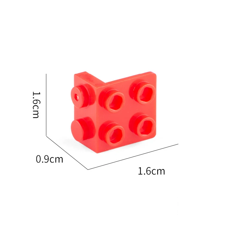 Small Particle 1x2-2x2  Bracket Parts 55pcs Veer Bricks Holder DIY  Classic  Education  Building Blocks  Assembles Particles