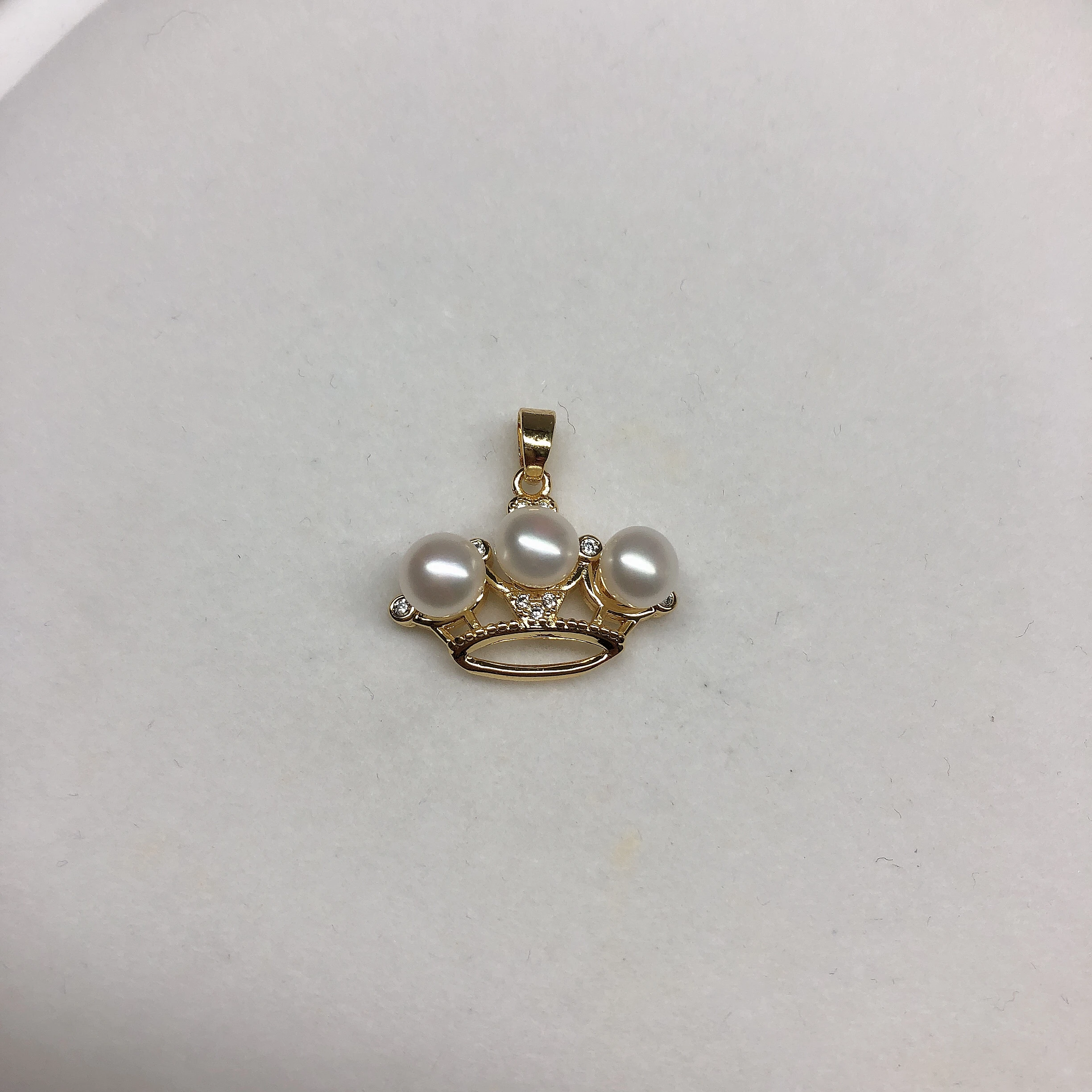 

Crown Hot Style Pendant Base Mountings Findings Jewelry Settings Accessories Parts for Pearls Beads Crystal Agate Coral Jade