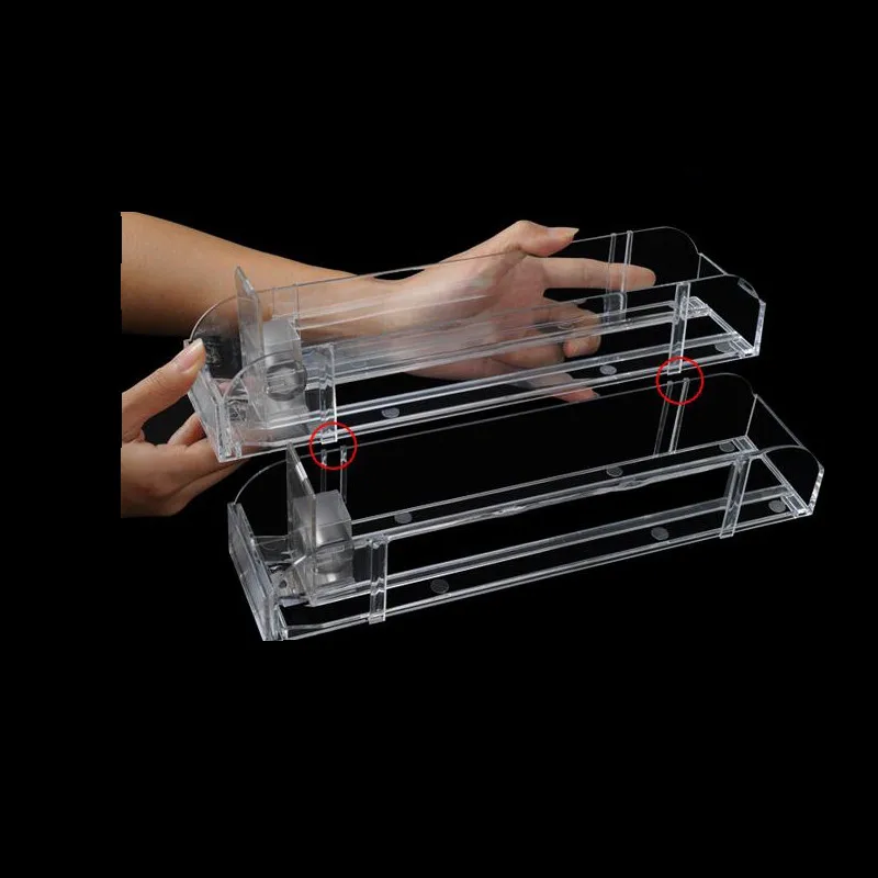 10pcs E-cigarette Cigarette Divider Automatic Propulsion Locking Drawer, Drink Display Stand Container Tobacco storage  box