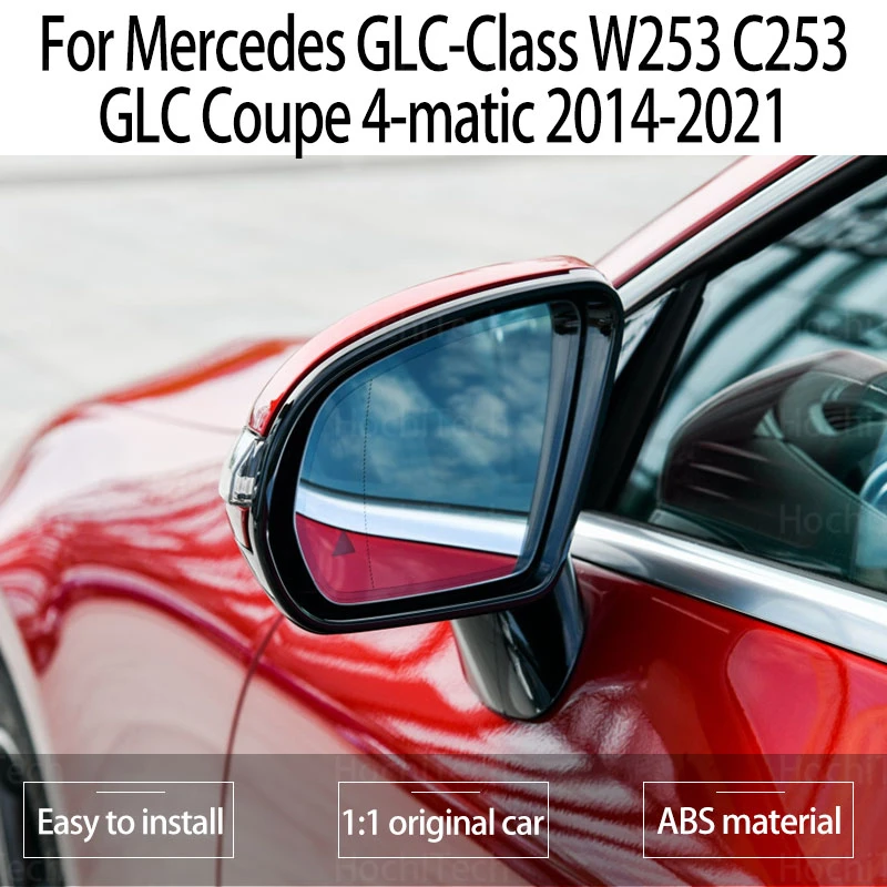 Rearview Wing Side View Mirror Glass for Mercedes GLC-Class W253 C253 GLC Coupe 4-matic 2014-2021 Left & Right Heated